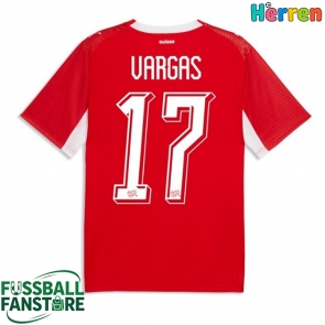 Schweiz Ruben Vargas #17 Replik Heimtrikot WM 2026 Kurzarm